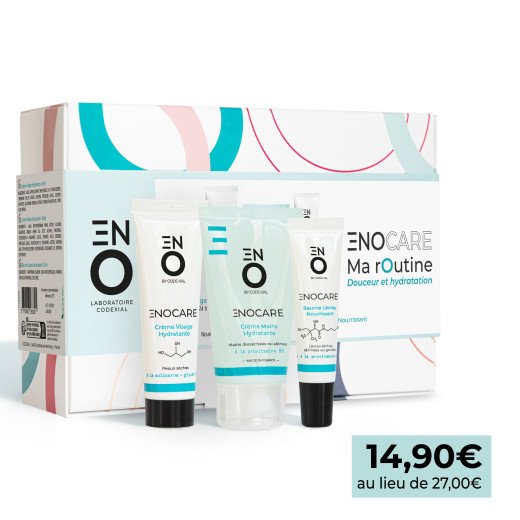 Coffret routine douceur et hydratation ENOCARE avantage prix